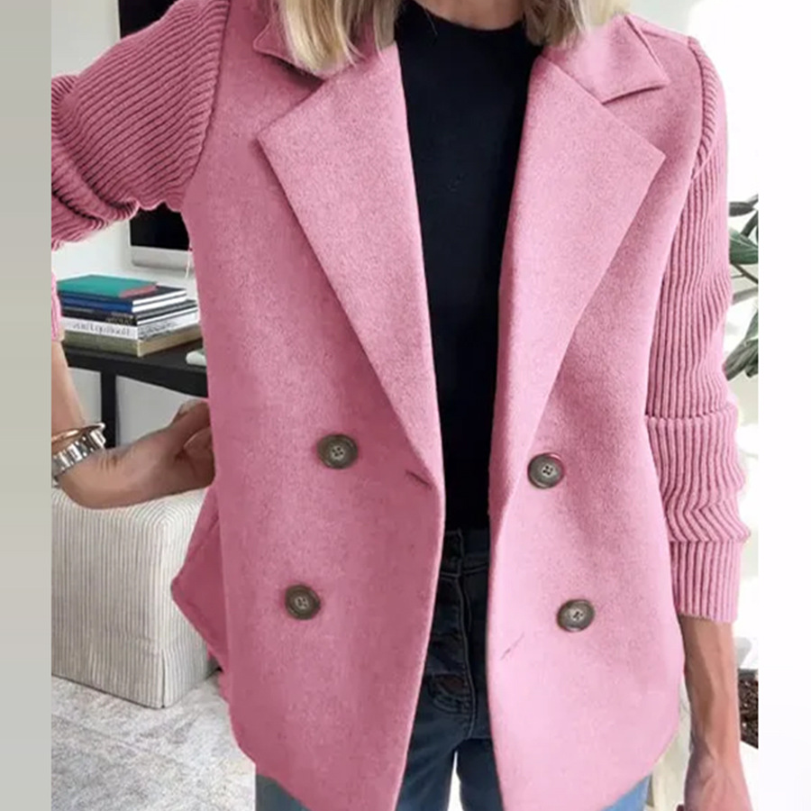 Chaqueta de manga larga entallada