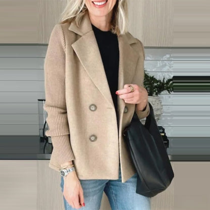Chaqueta de manga larga entallada