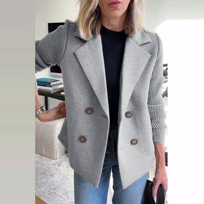 Chaqueta de manga larga entallada