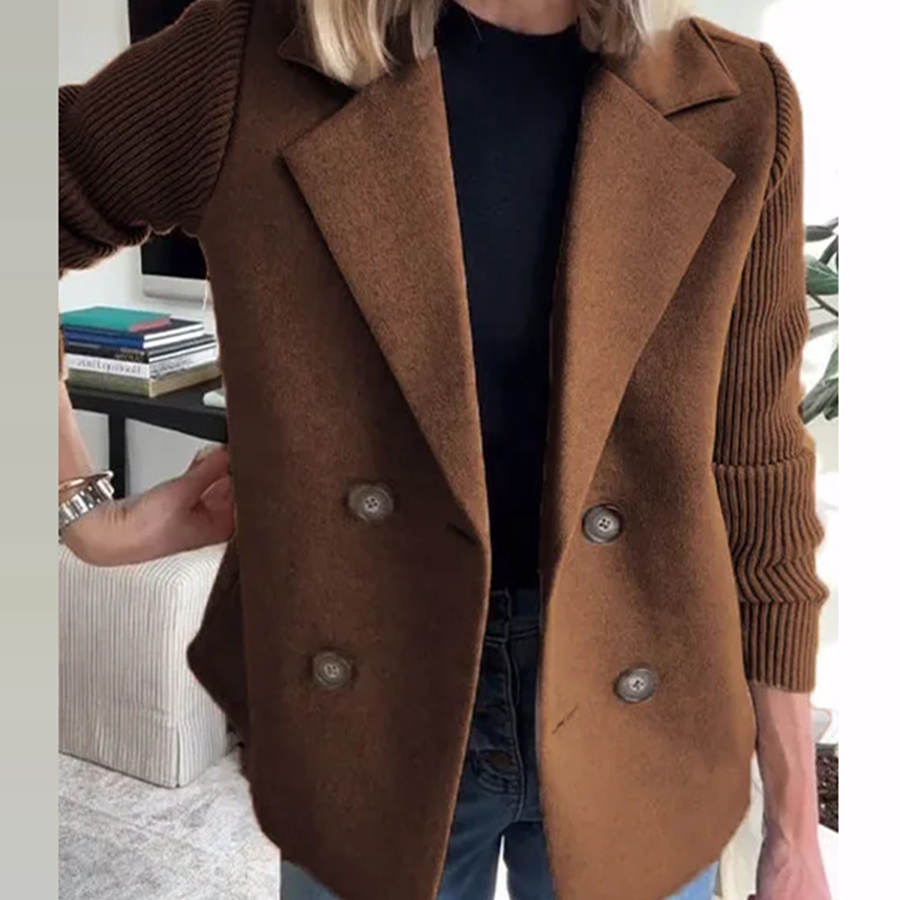 Chaqueta de manga larga entallada