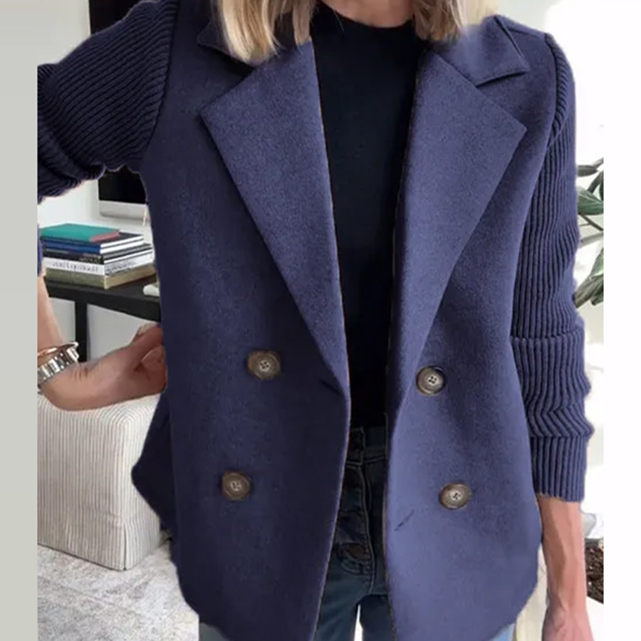 Chaqueta de manga larga entallada