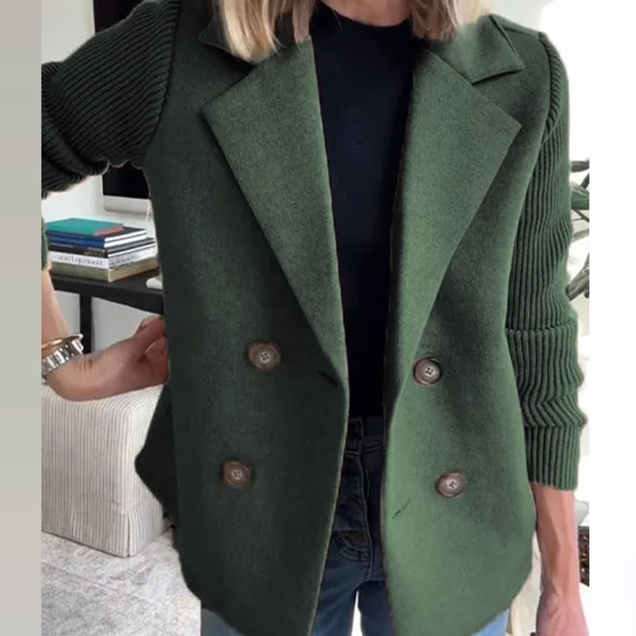 Chaqueta de manga larga entallada
