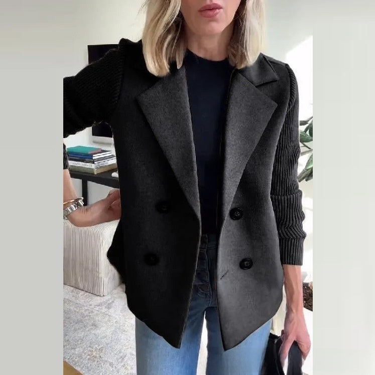 Chaqueta de manga larga entallada
